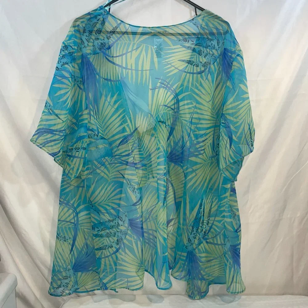 Studio One Plus Size Spring Cover Up - Picture 5 of 9
